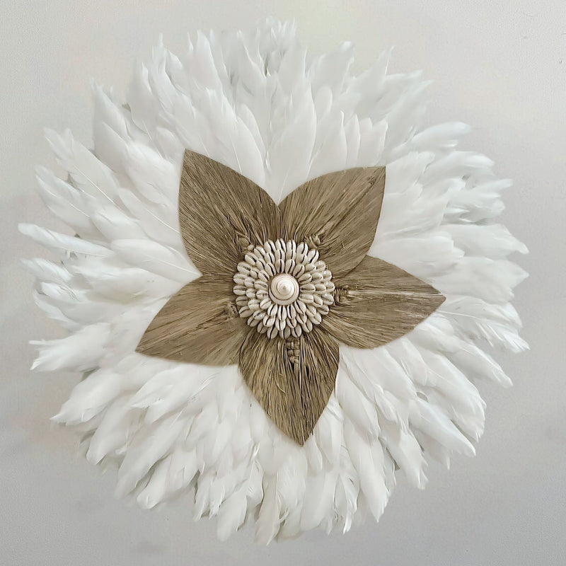 WILLOW : Feather and Shell Wall Decor, Juju