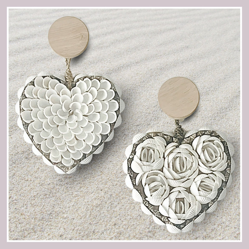 COASTAL HEART: Shell Decor