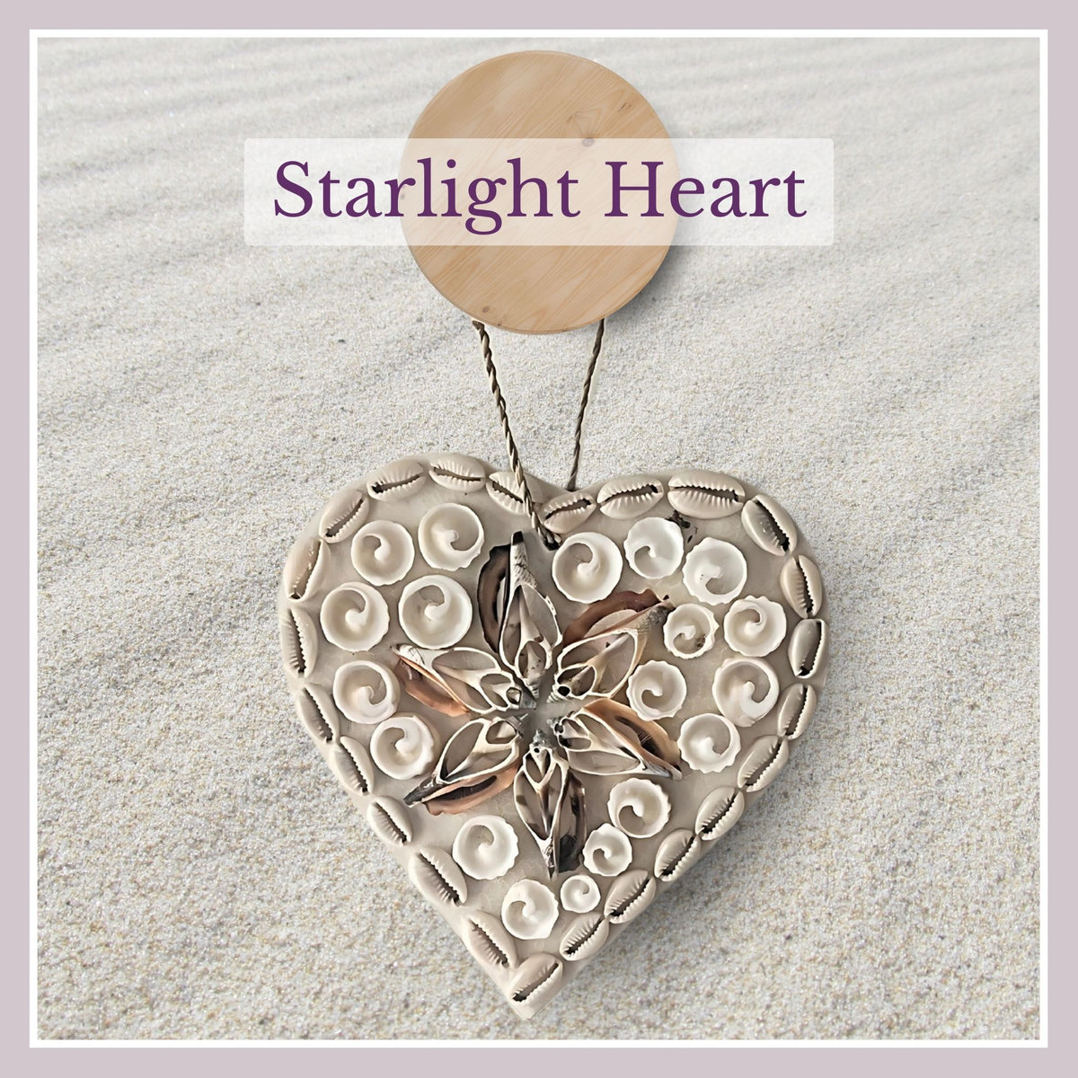 STARLIGHT HEART: Shell Decor