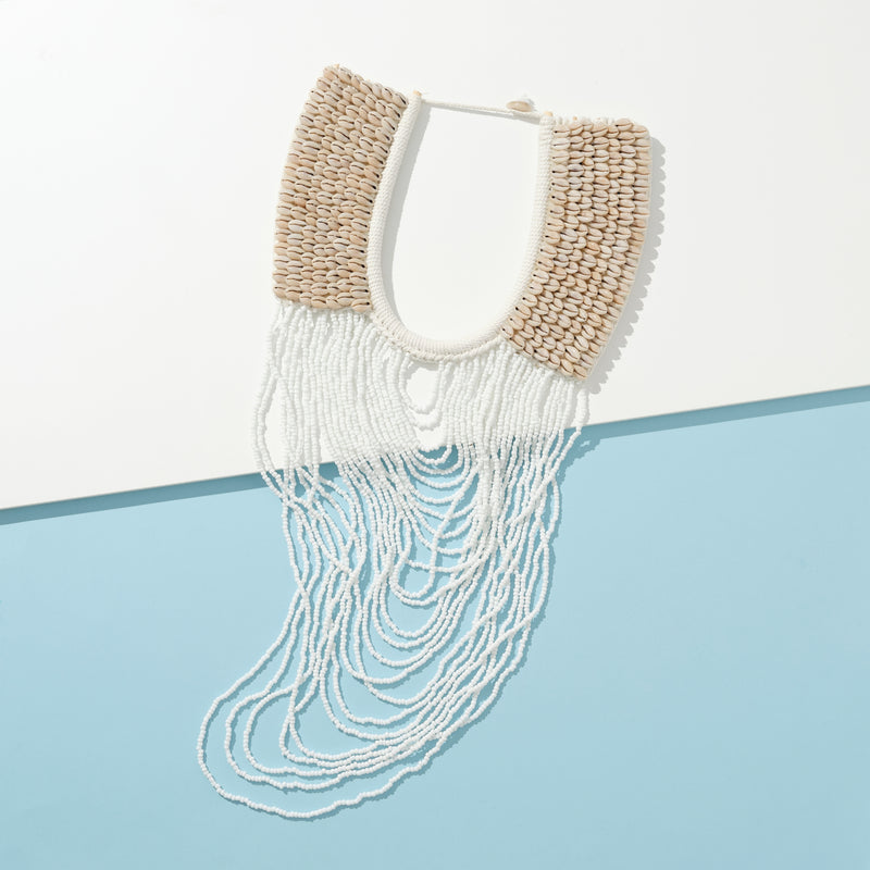 ELLI MAY : Cowrie Shell and Bead Wall Decor
