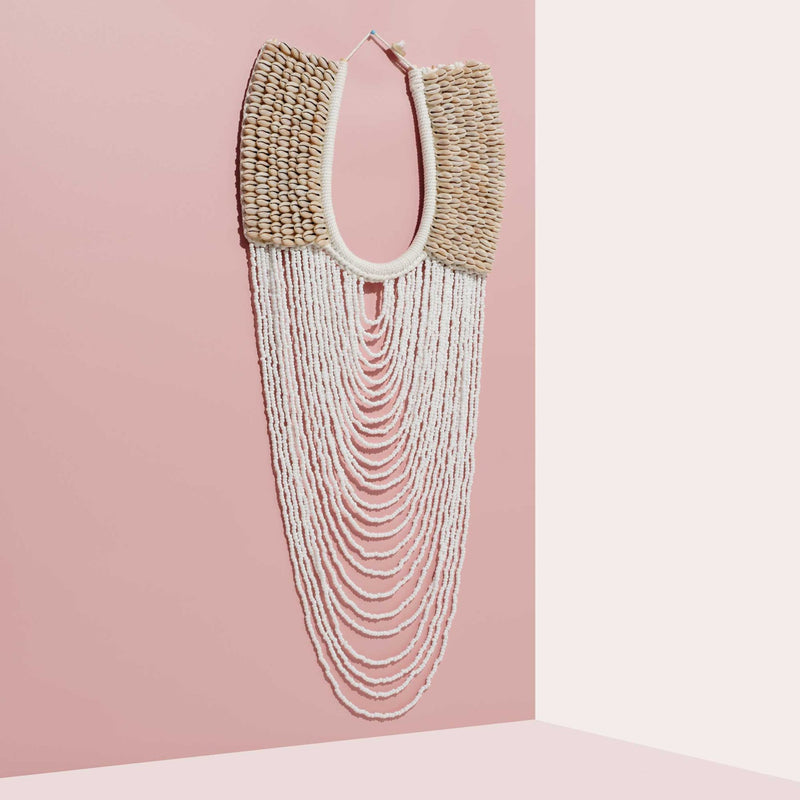 ELLI MAY : Cowrie Shell and Bead Wall Decor