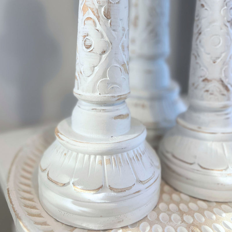 SUNSET TIDE CANDLE HOLDERS - Set of 3